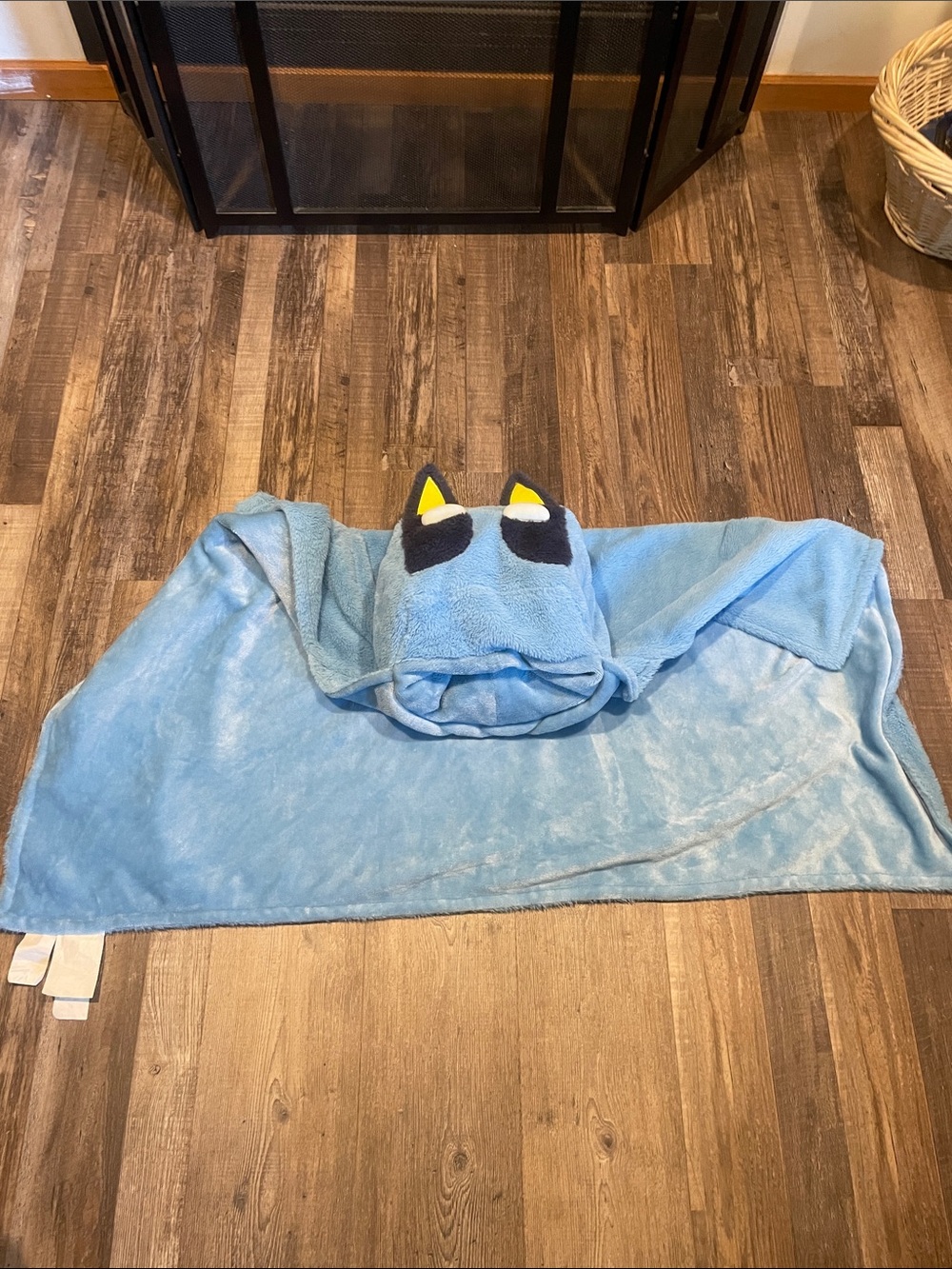 Kids Bluey Hooded Towel/Blanket